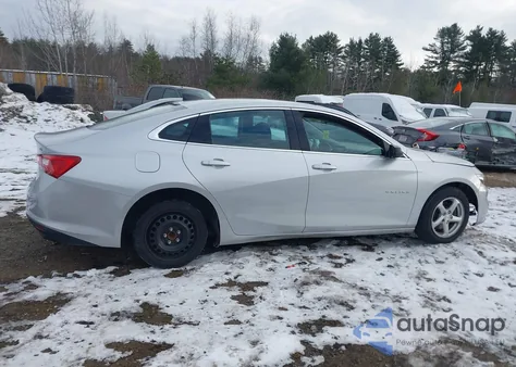 2016 Chevrolet Malibu Ls from USA, damaged, VIN 1G1ZB5ST0GF262395
